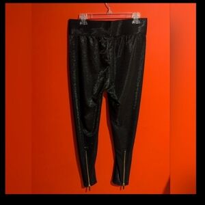 Shimmering Black Leggings By Serena Williams Sz M